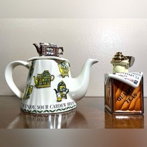 PAUL CARDEW Tea For Two Signed Special Edition 1997-1998 Signed Teapot+Tea Caddy